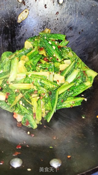 Sichuan-flavored Lettuce recipe