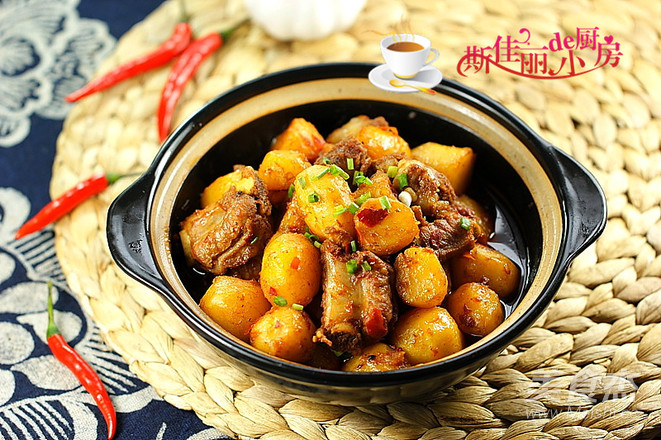 Sichuan Style Potato Pork Ribs recipe