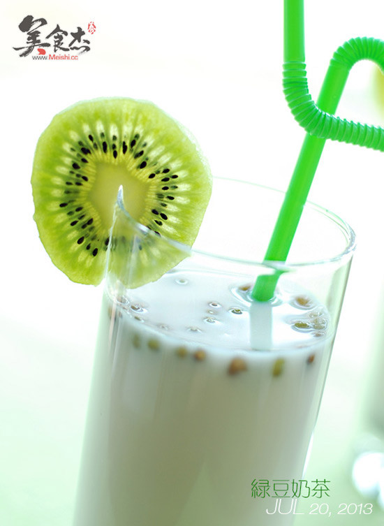 Mung Bean Milk Tea recipe