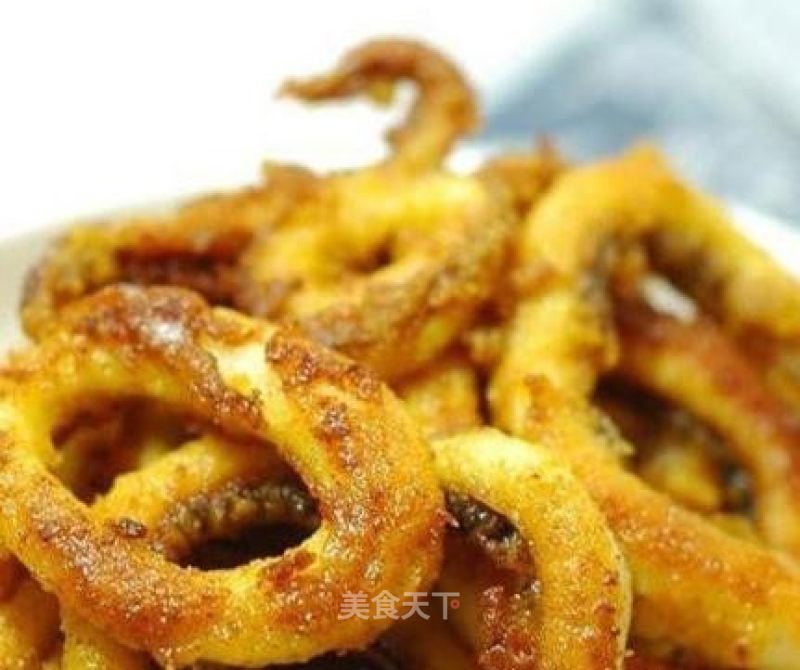 Curry Squid Rings recipe