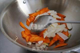 Stir-fried Yam with Pineapple recipe