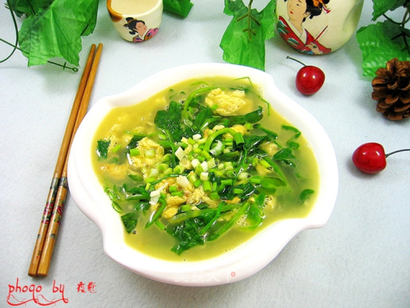 Pea Point Egg Soup recipe