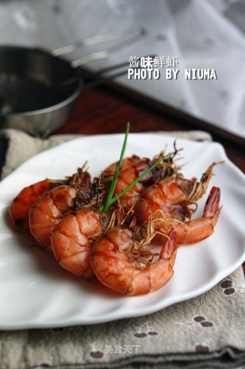 Sauce Flavored Shrimp recipe