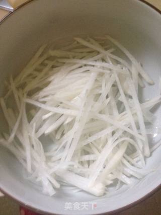 Shredded Radish recipe