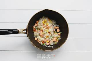 Salmon Fried Rice recipe