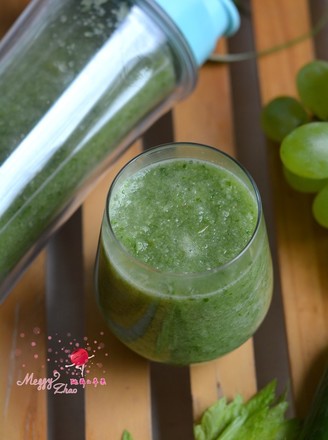 Celery Cucumber Grape Juice recipe