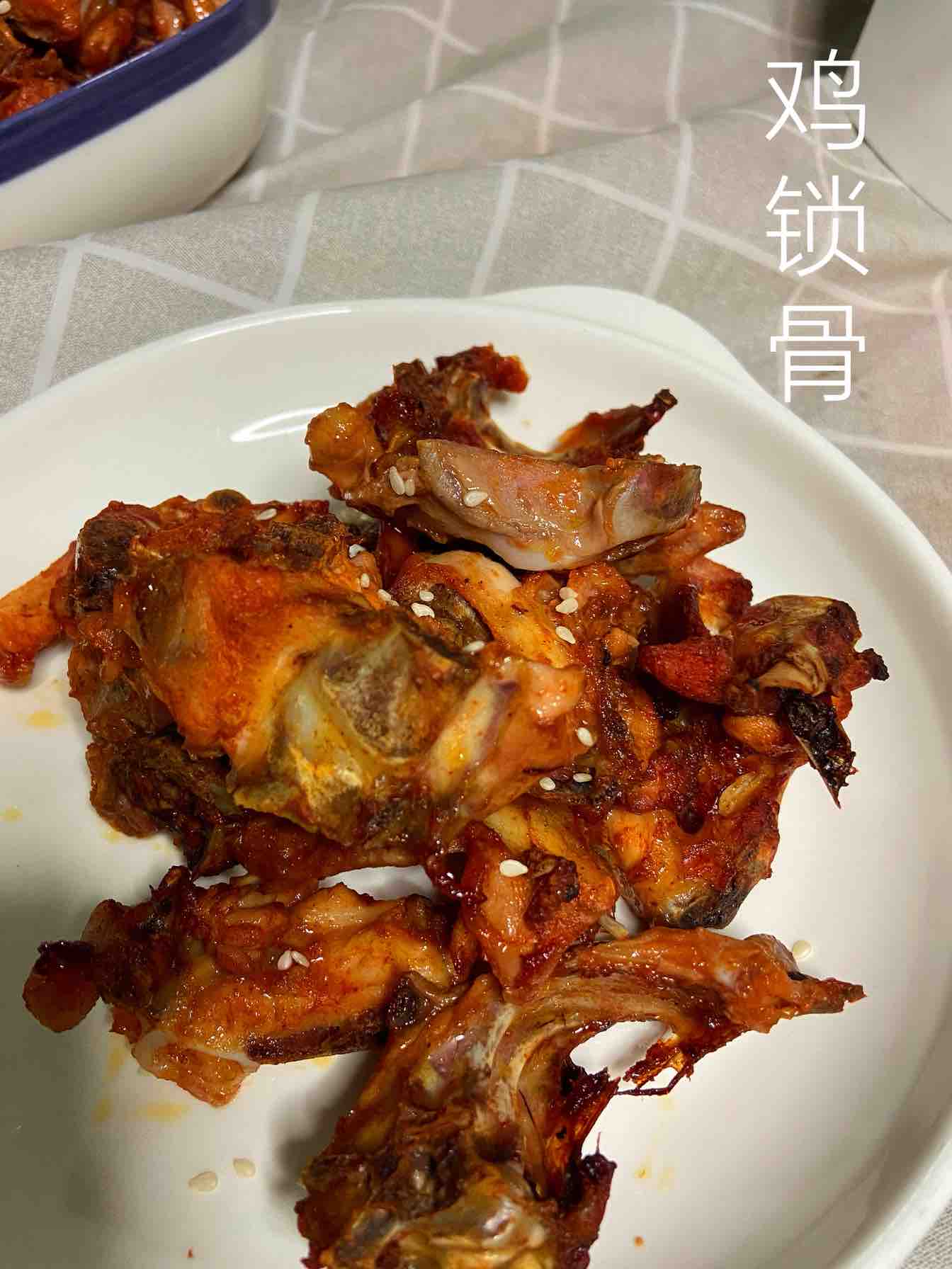 Copy Net Red Snacks~~ Fried Chicken Clavicle recipe