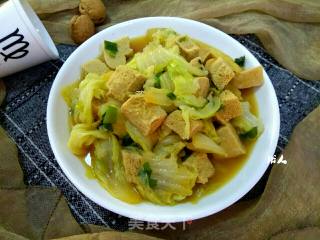 Frozen Tofu Stewed with Cabbage recipe