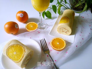 National Orange Cake Roll recipe