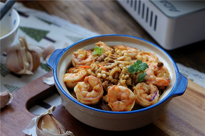 Fried Vermicelli with Seafood recipe
