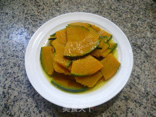 Stir-fried Japanese Pumpkin recipe