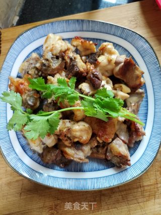 Pan-fried Salt Baked Chicken recipe