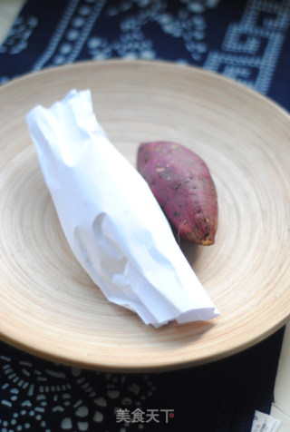 [microwave-baked Sweet Potatoes] Very Sweet and Warm recipe