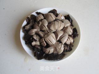 Black Fungus Mixed Kidney Flower recipe