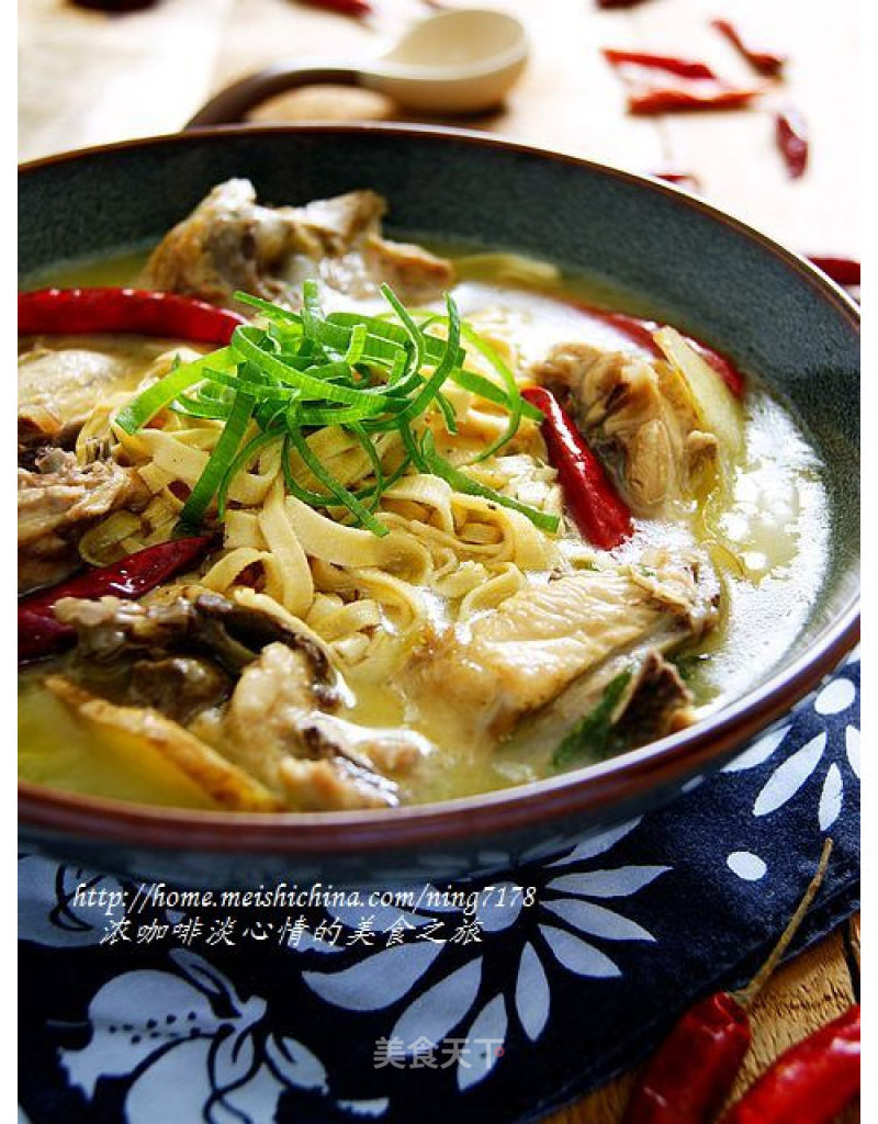 Chicken Soup and Dried Tofu recipe