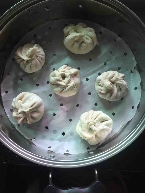 Dried Vegetable Meat Buns (simplified Version) recipe