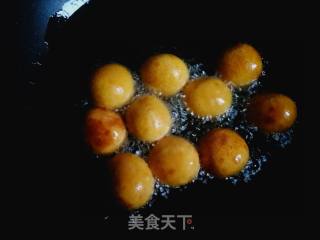 #团圆饭#fried Sweet Potato Meatballs recipe