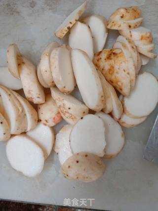 Stir-fried Taro recipe