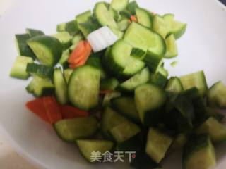 Cold Fruit Cucumber recipe