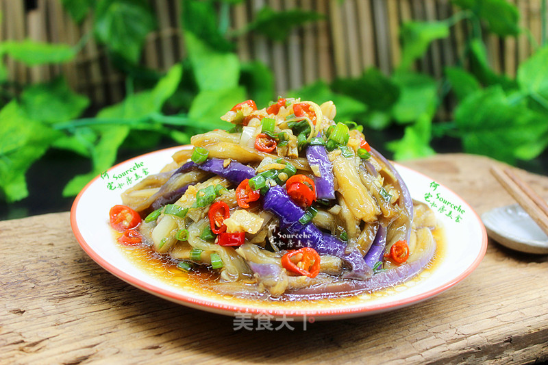 Spicy Eggplant with Cold Sauce recipe