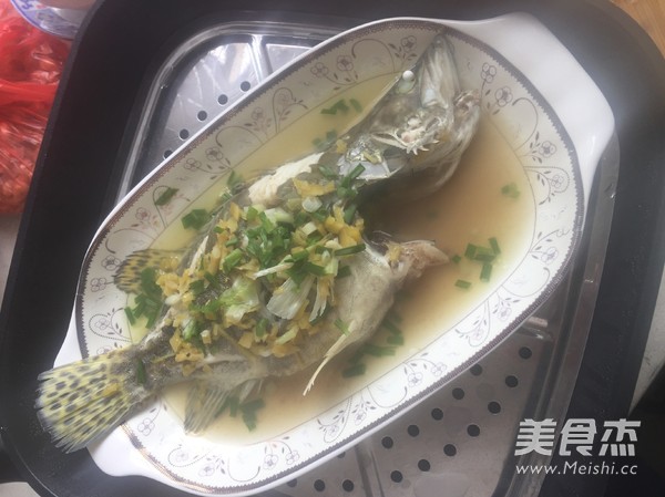 Steamed Mandarin Fish recipe