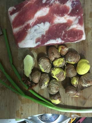 Braised Pork with Chestnut recipe