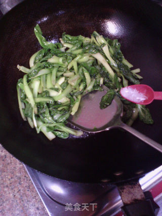 Stir-fried Chinese Cabbage recipe