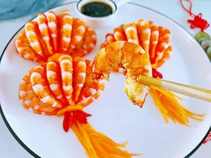 Good Luck New Year Dishes❗️zero Difficulty and High-value, Booming Lantern Shrimp recipe