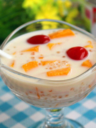 Mango Condensed Milk Sago