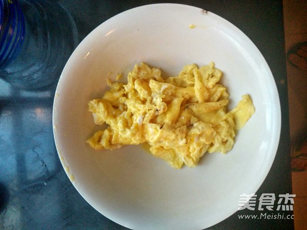 Scrambled Eggs with Hot Peppers recipe