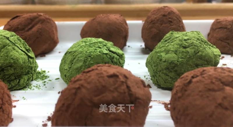 Matcha Chocolate Truffles, One Bite Down, Silky Smooth, Melt in Your Mouth, Simple and Cheap. recipe