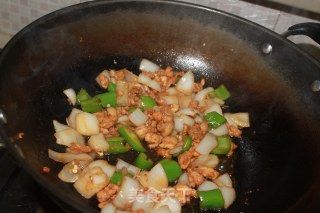 Fried Chicken with Onions recipe