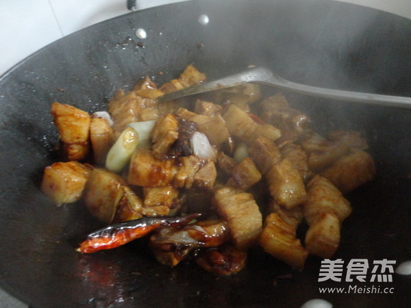 Braised Pork with Pleurotus Eryngii recipe