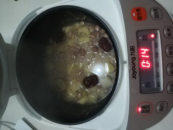Peanut Sweet Potato Rice Porridge recipe