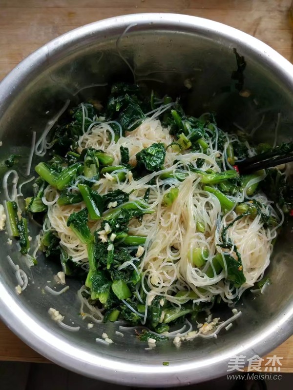 Bamboo Leaves Mixed Vermicelli recipe