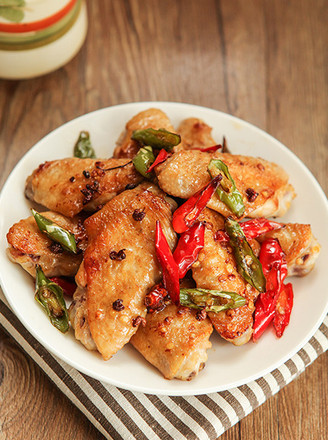 Pepper Flavored Chicken Wings recipe