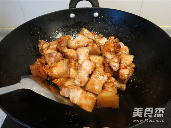 Red Braised Pork with Thick Oil Sauce recipe