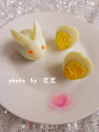 [change The Shape of The Egg] Love Egg, Rabbit Egg recipe