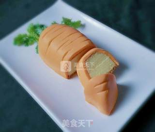 Carrot Fondant Cake recipe