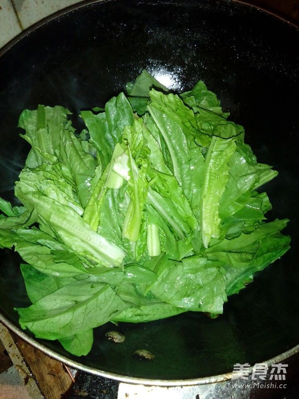 Stir-fried Lettuce recipe