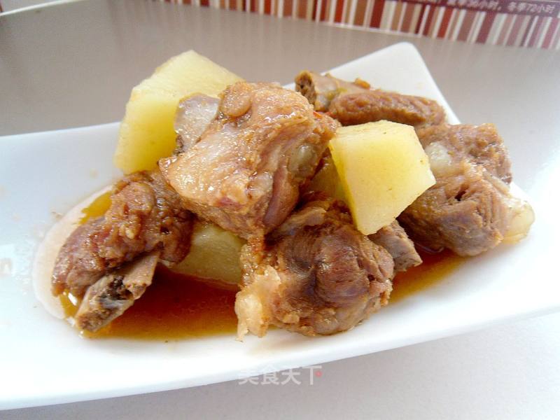 Ribs with Roasted Potatoes recipe