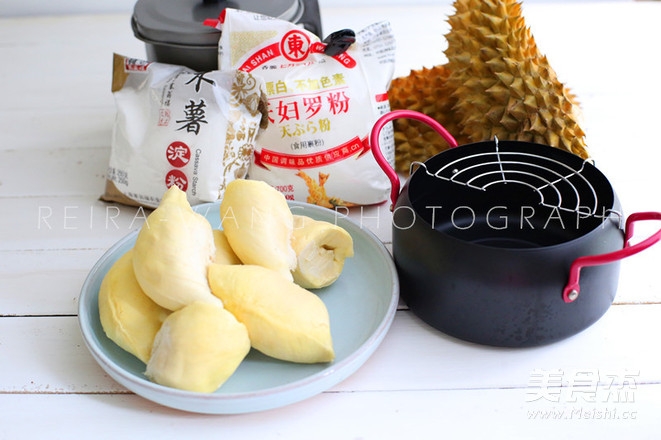 Fried Durian recipe