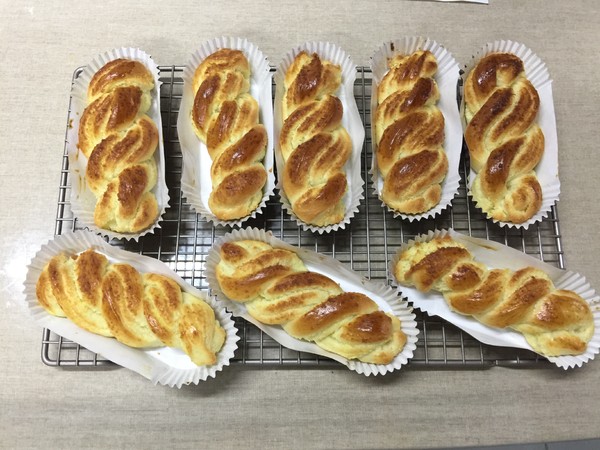 Coconut Braided Bread recipe