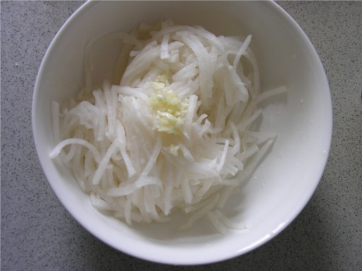 Tossed Radish recipe