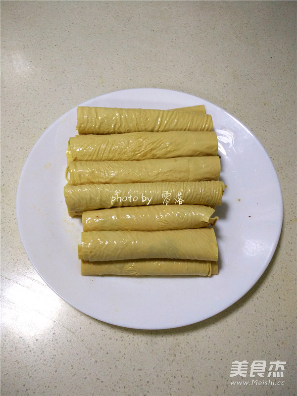 Vegetarian Fried Bean Roll recipe