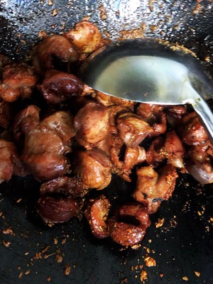 Cumin Chicken Gizzards recipe