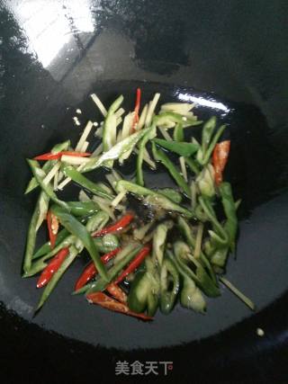 Vegetarian Stir-fried Shredded Radish recipe