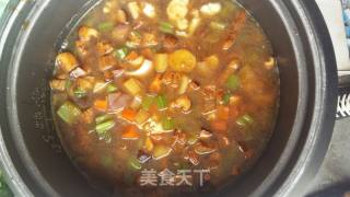 Nutritious Shrimp and Seasonal Vegetable Braised Rice recipe