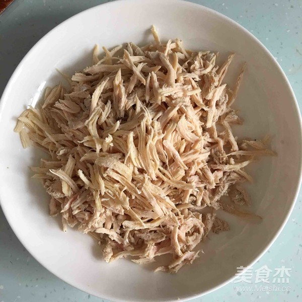 Spicy Shredded Chicken recipe