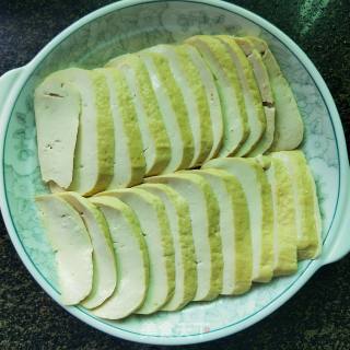 Spicy Steamed Dried Tofu recipe